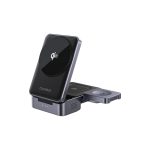 Choetech  T637-F 3in1 Qi2 MagLeap Wireless Charger Black