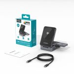 Choetech  T637-F 3in1 Qi2 MagLeap Wireless Charger Black - Image 4