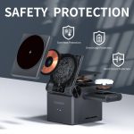 Choetech  T632-F 4in1 Magnetic Wireless Charger Black - Image 5