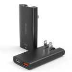 Choetech  PD6011 67W Dual-Port Portable GaN Adapter Black