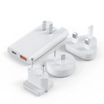 Choetech  PD6011 67W Dual-Port Portable GaN Adapter White - Image 3