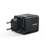 Choetech  PD6091 65W GaN Charger with Telescopic Module EU Black - Image 2