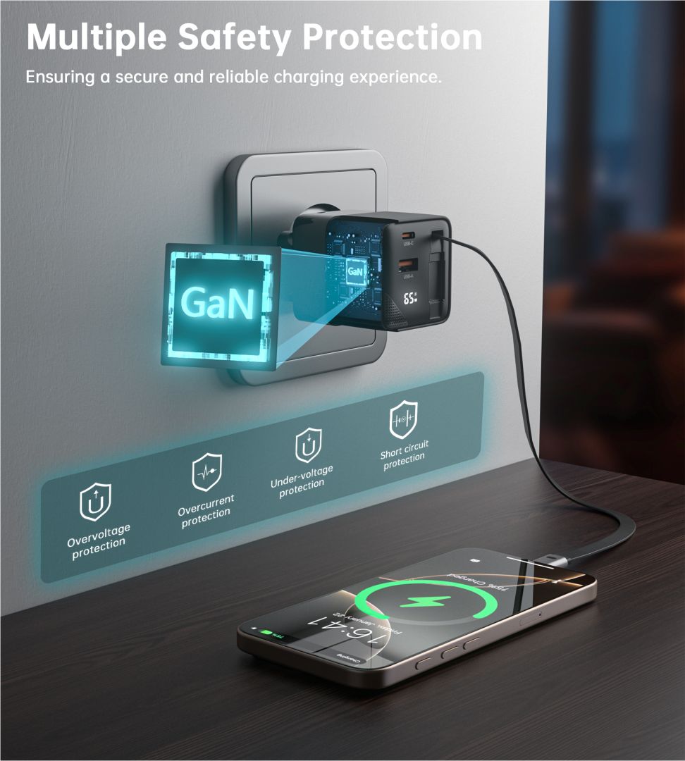 choetech-pd6091-65w-gan-charger-with-telescopic-module-eu-black_5.jpg Choetech  PD6091 65W GaN Charger with Telescopic Module EU Black - Image 5