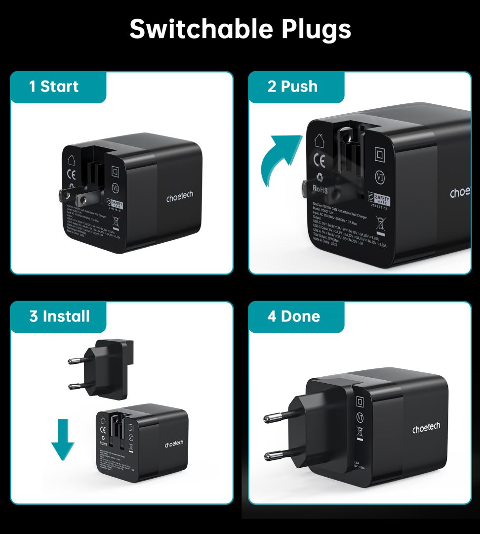 choetech-pd6091-65w-gan-charger-with-telescopic-module-eu-black_8.jpg Choetech  PD6091 65W GaN Charger with Telescopic Module EU Black - Image 8