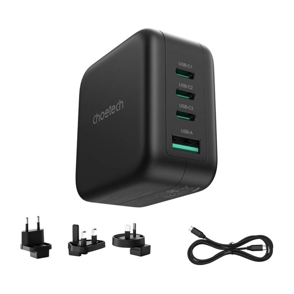 choetech-pd6055-70w-gan-wall-charger-black_1.jpg Choetech  PD6055 70W GaN Wall Charger Black - Image 1