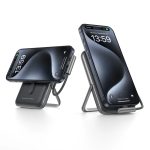 Choetech  B735 10000mah 20W Magnetic Powerbank with Bracket & USB-C Cable & Power Display Black - Image 2