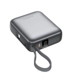 Choetech  B832 Mini 35W 10000mAh PowerBank with USB-C Cable Grey