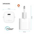 FIXED Mini USB-C GaN Charger 30W White - Image 8