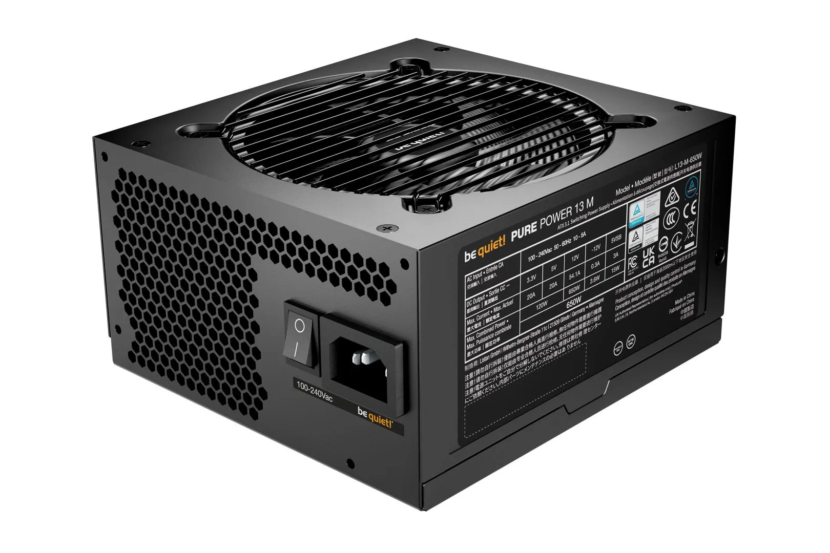 Be quiet! 650W 80+ Gold Pure Power 13 M - Image 5