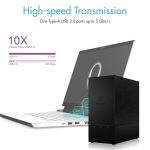 Raidsonic IcyBox IB-RD3621-U3 RAID enclosure for 2x HDD with USB 3.0 Type-A interface and fan - Image 2