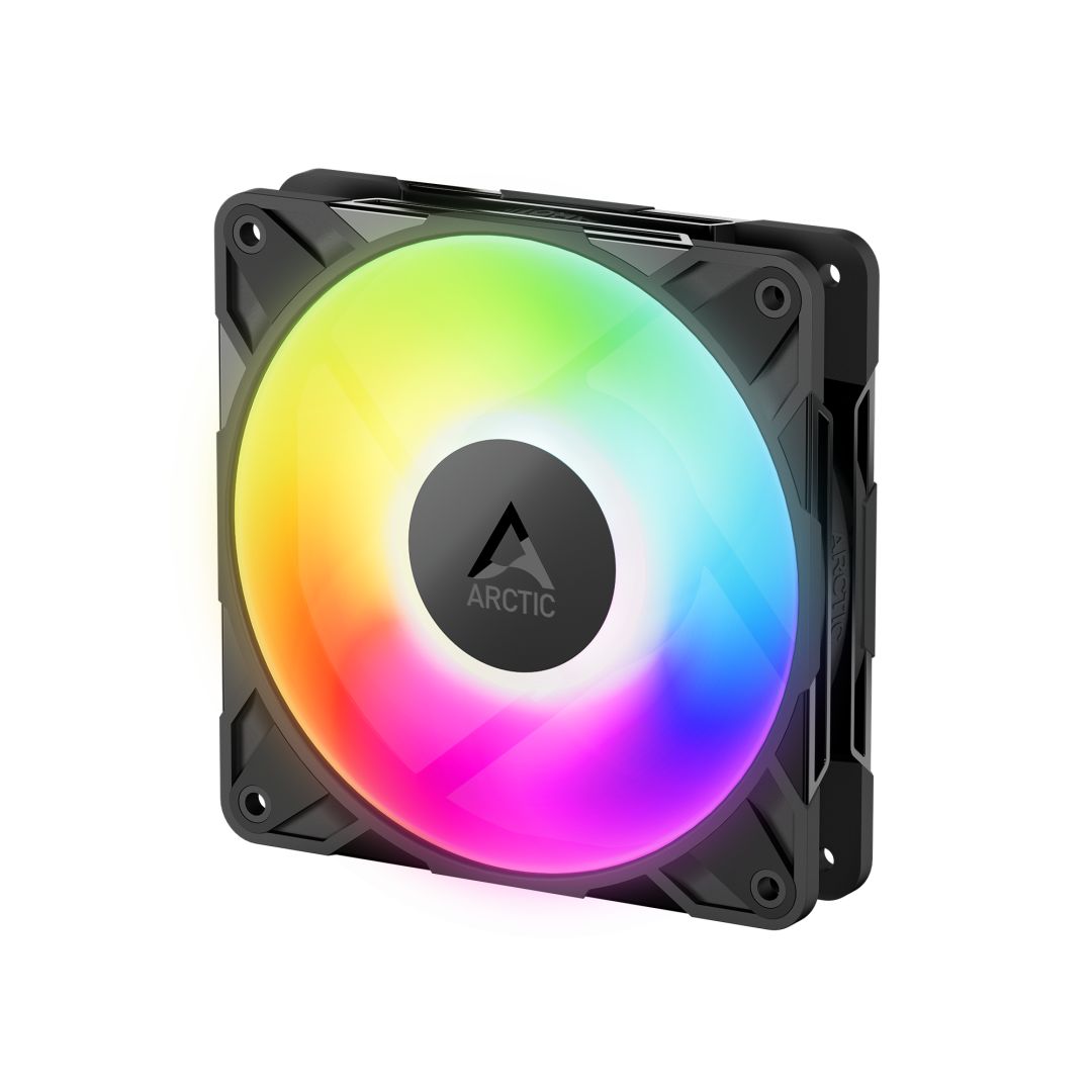ARCTIC COOLING Rendszerhűtő Ventilátor P12 Pro A-RGB Fekete, 12cm