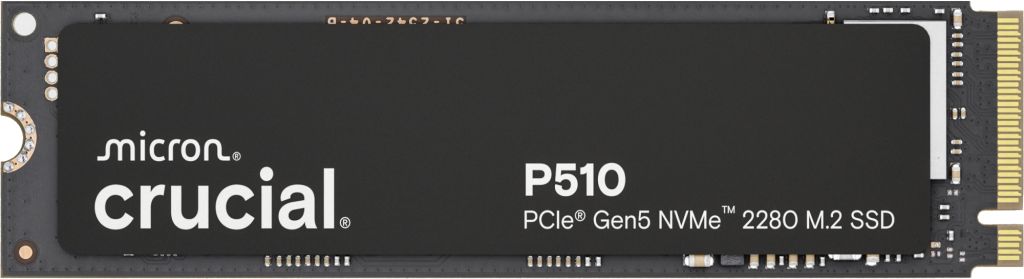 Crucial 1TB M.2 2280 NVMe P510 - Image 1