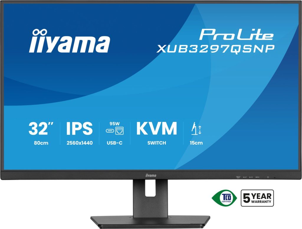 iiyama 32" ProLite XUB3297QSNP-B1 IPS LED - Image 2
