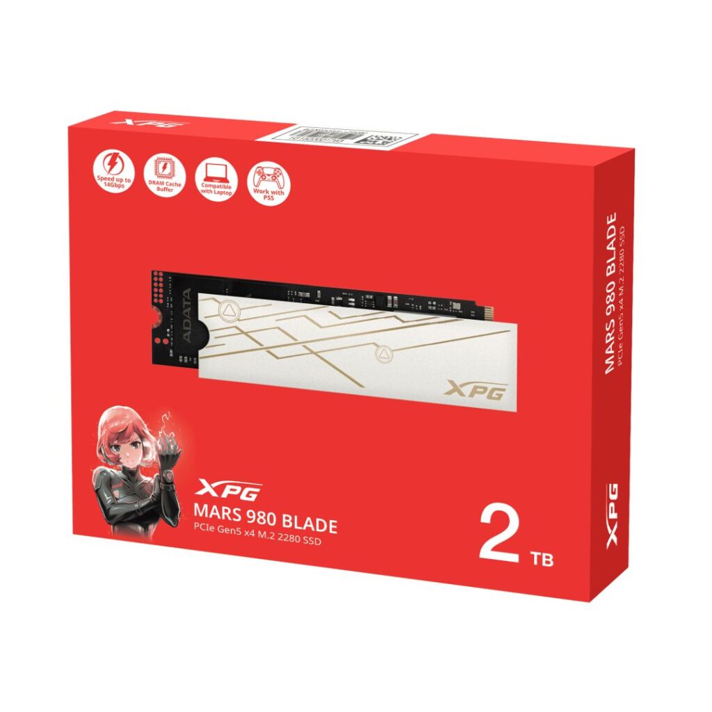 A-Data 2TB M.2 2280 NVMe Mars 980 Blade - Image 6