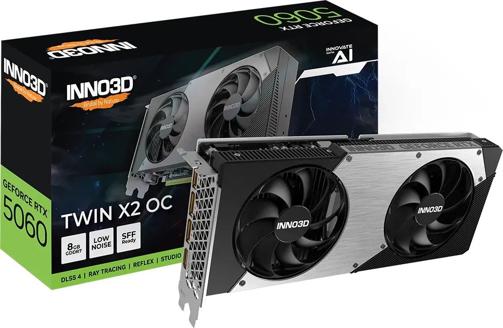 Inno3D GeForce RTX5060 8GB DDR7 Twin X2 OC