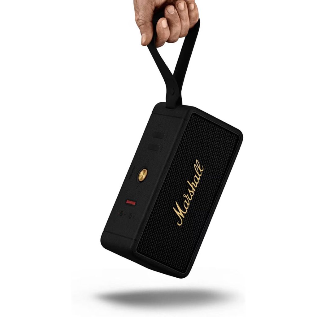Marshall Middleton Bluetooth Speaker Black/Brass - Image 4