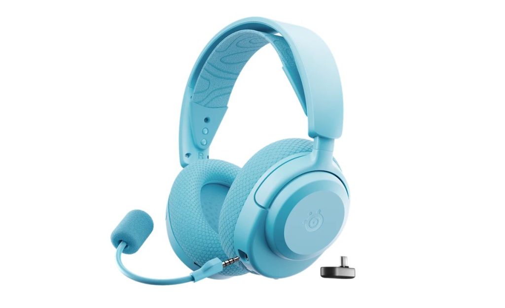 Steelseries Arctis Nova 3P Wireless Bluetooth Gaming Headset Aqua - Image 1