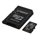 Kingston 128GB microSDXC Canvas Select Plus Gen3 Class 10 UHS-1 A1 V10 + adapterrel - Image 2