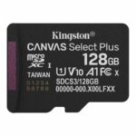 KINGSTON Memóriakártya MicroSDXC 128GB Canvas Select Plus Gen3 150R A1 Adaprer nélkül