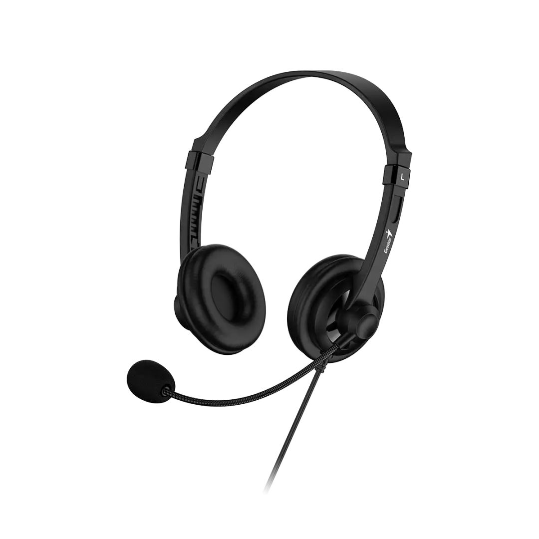 Genius HS-230U Headset Black USB-C - Image 1