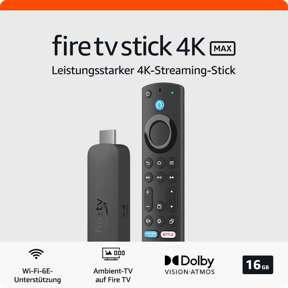 Amazon FireTV Stick 4K Smart TV dongle Black