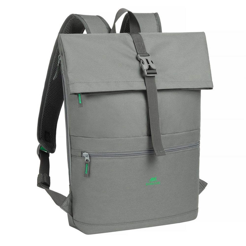 RivaCase 5567 Gremio Eco Rolltop 15L backpack 15,6" Grey - Image 1