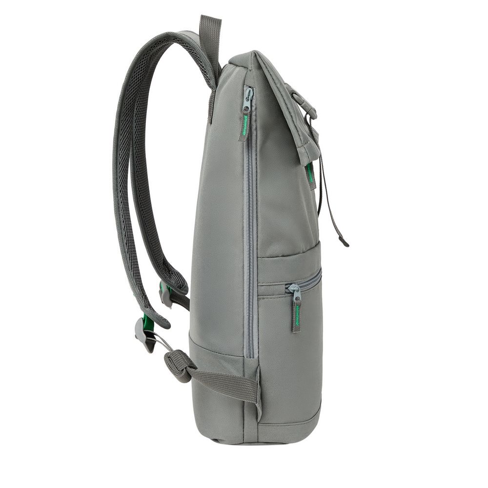RivaCase 5567 Gremio Eco Rolltop 15L backpack 15,6" Grey - Image 3