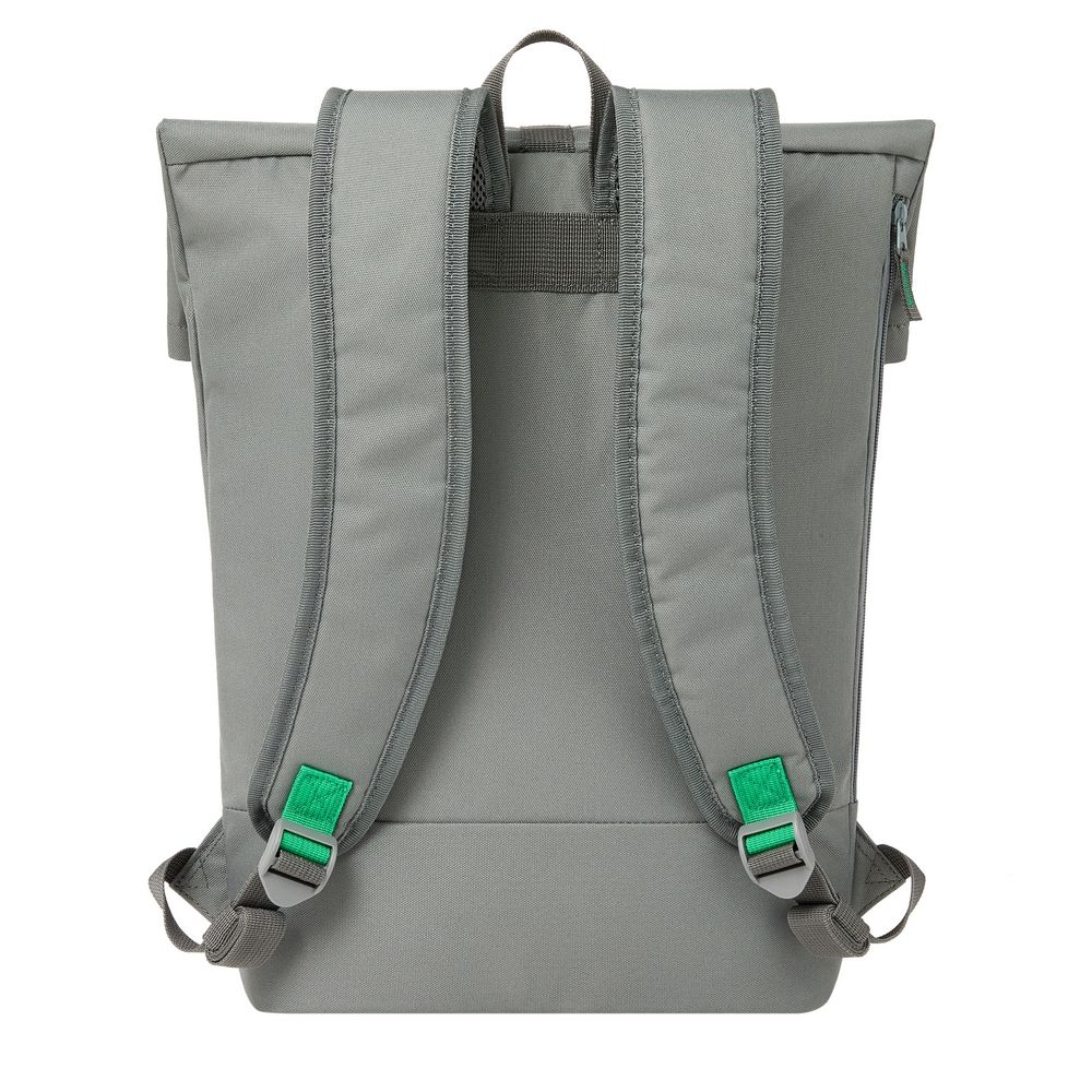 RivaCase 5567 Gremio Eco Rolltop 15L backpack 15,6" Grey - Image 4