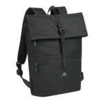 RivaCase 5567 Gremio Eco Rolltop 15L backpack 15,6" Black