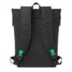 RivaCase 5567 Gremio Eco Rolltop 15L backpack 15,6" Black - Image 4