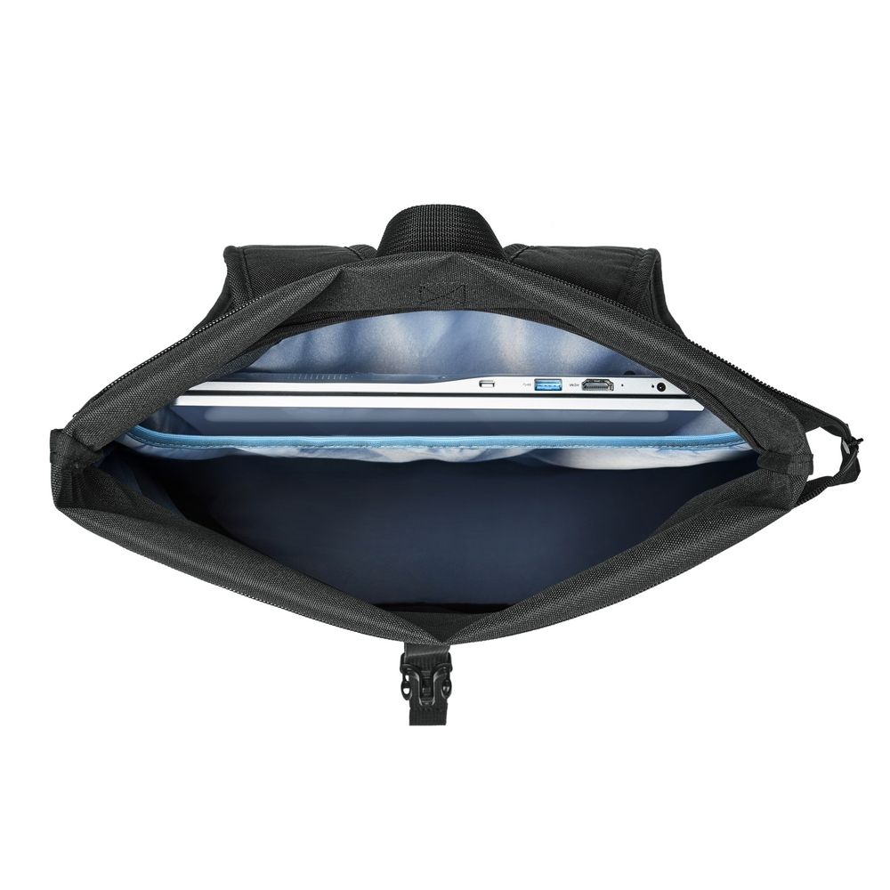 RivaCase 5567 Gremio Eco Rolltop 15L backpack 15,6" Black - Image 7