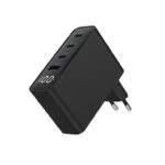 Gembird 4-port 100W GaN USB fast charger LCD Black - Image 2