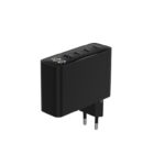 Gembird 4-port 100W GaN USB fast charger LCD Black - Image 3
