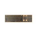 Genius SlimStar 7250BT Copilot Wireless Bluetooth Business Keyboard Pine Wood HU