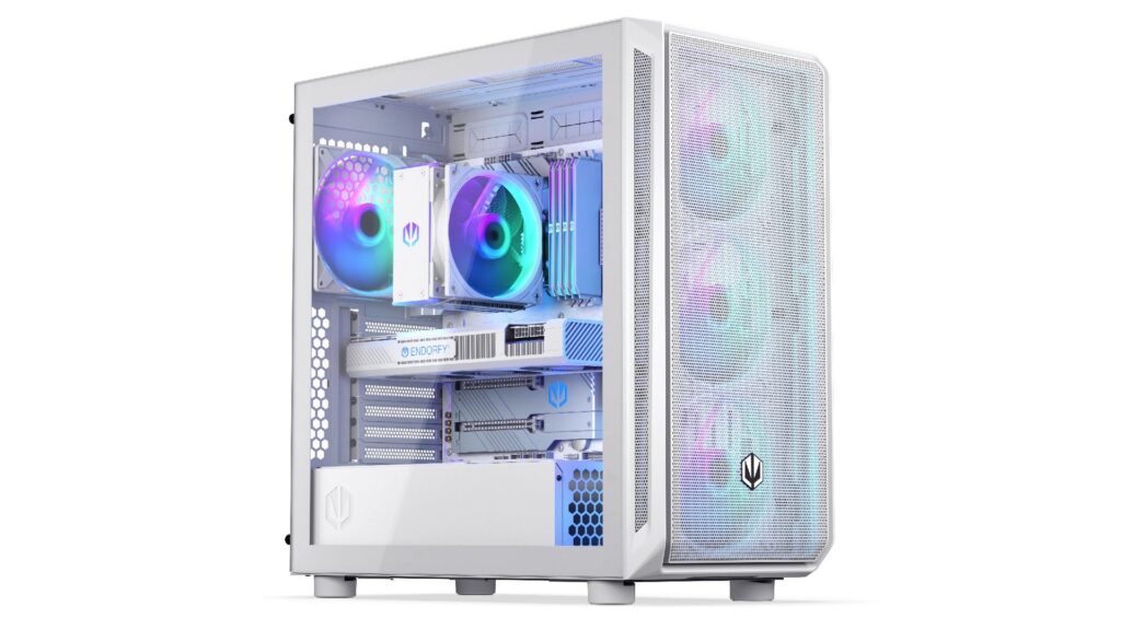 Endorfy Arx 700 ARGB Tempered Glass White - Image 1