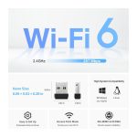 TP-Link Archer TX1U Nano AX300 Nano Wi-Fi 6 Wireless USB Adapter - Image 4