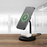 FIXED Supice vezeték nélküli töltéssel 2 az 1-ben 15W, fekete - Image 6