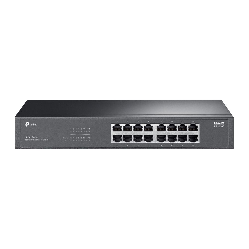 tp-link-ls1016g-16-port-gigabit-desktop-rackmount-switch_1.jpg TP-Link LS1016G 16-Port Gigabit Desktop/Rackmount Switch - Image 1