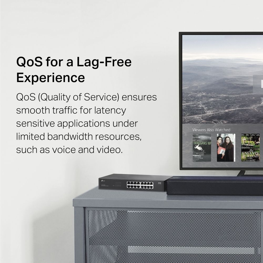 TP-Link LS1016G 16-Port Gigabit Desktop/Rackmount Switch - Image 8