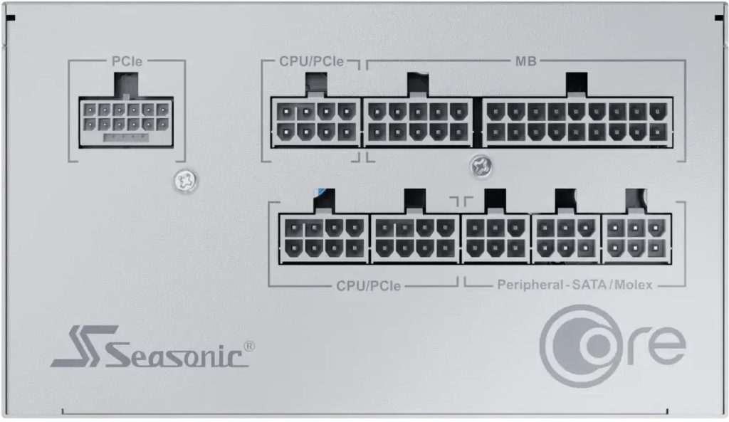 Seasonic 850W 80+ Gold Core GX 850 White - Image 4