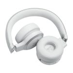 JBL Live 670NC Bluetooth Over-Ear Noise-Cancelling Headset White - Image 6