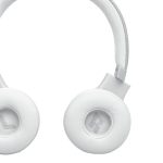 JBL Live 670NC Bluetooth Over-Ear Noise-Cancelling Headset White - Image 8