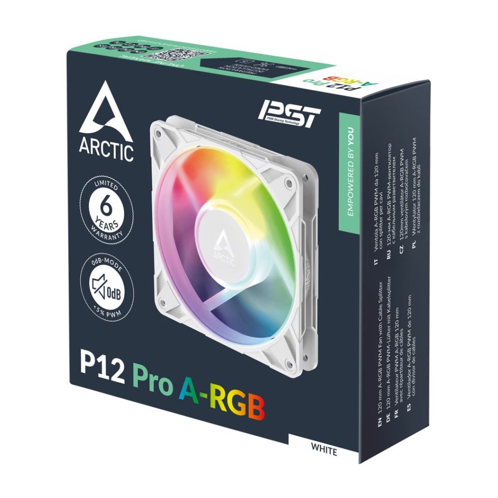 Arctic P12 Pro A-RGB White - Image 8