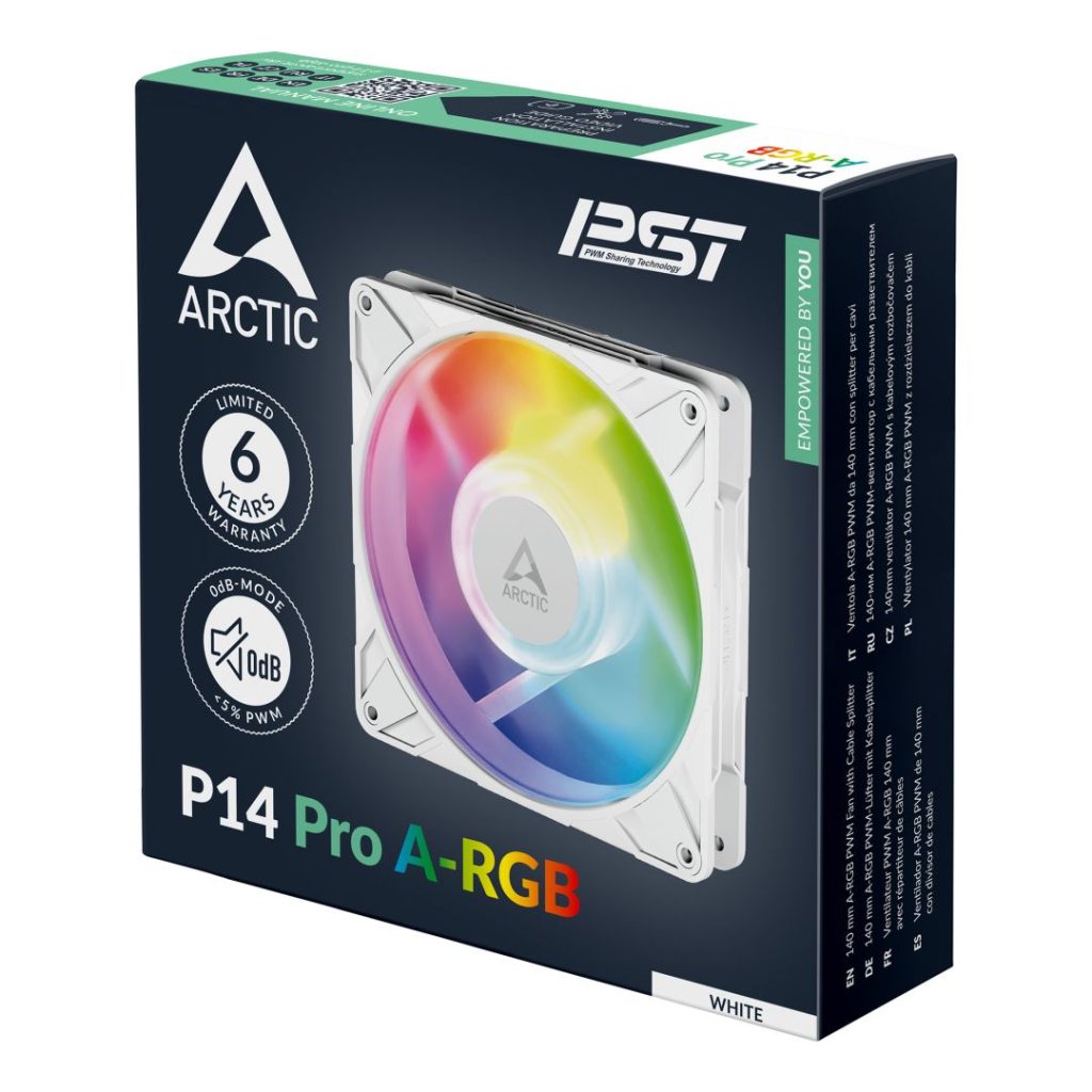Arctic P14 Pro A-RGB White - Image 8
