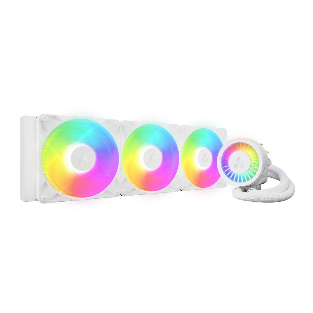 Arctic Liquid Freezer III Pro 420 A-RGB White - Image 1