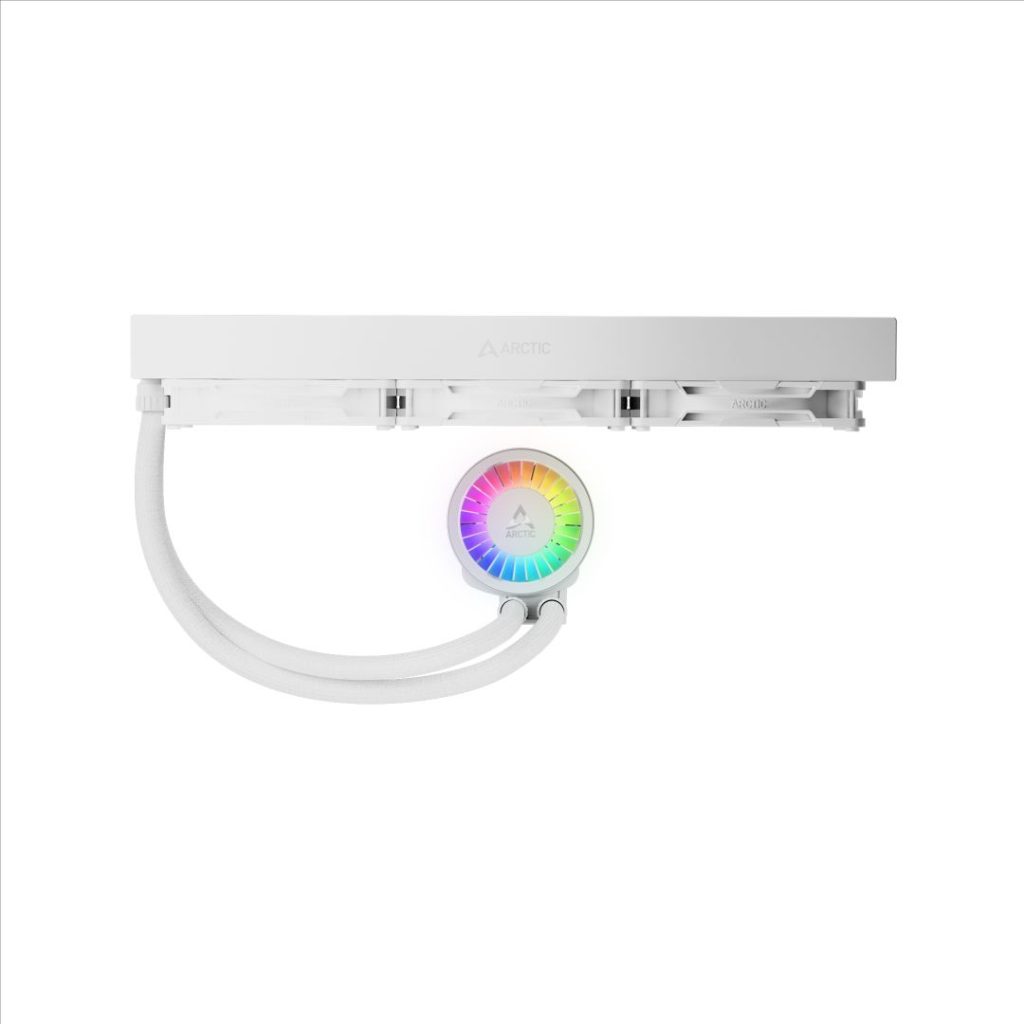 Arctic Liquid Freezer III Pro 420 A-RGB White - Image 3