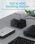Raidsonic IB-1122-U3 DockingStation for 1x HDD/SSD with USB 3.2 Gen 1 Type-A interface - Image 6