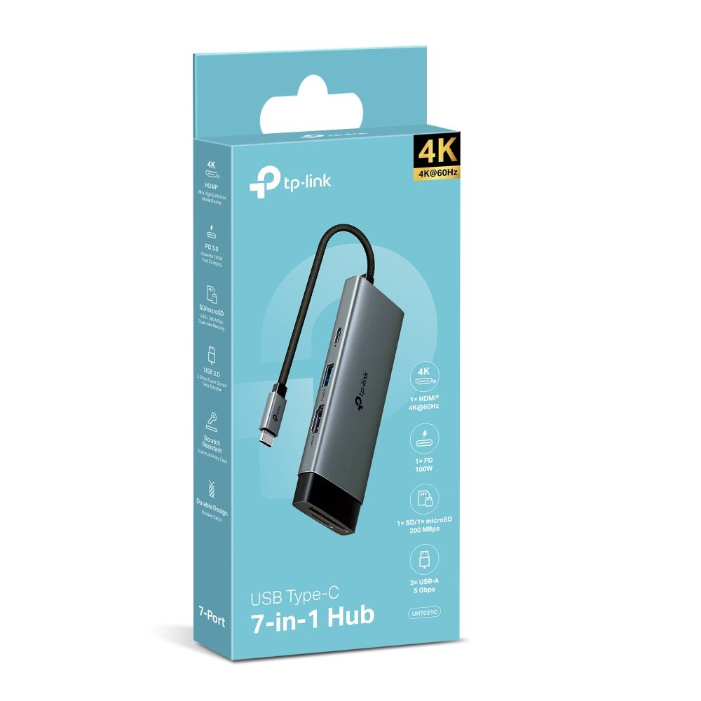 TP-Link UH7021C USB Type-C 7-in-1 Hub - Image 6