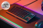 Steelseries Apex 3 TKL Gaming Keyboard Lavender UK