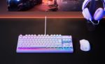 Steelseries Apex 3 TKL Gaming Keyboard Lavender UK - Image 4